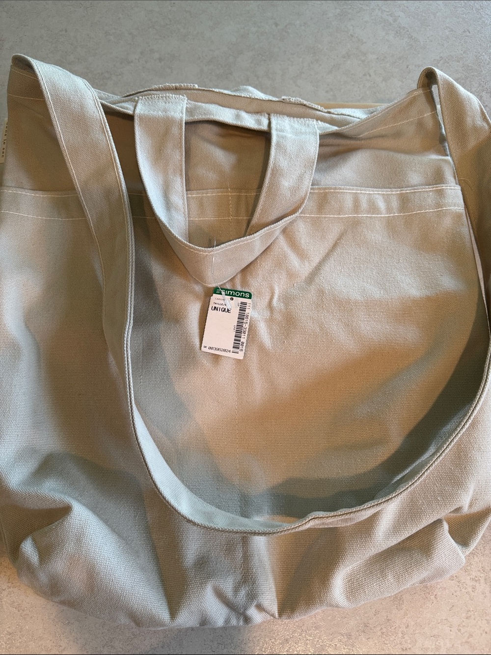 Everyday Canvas Tote Bag - Cream